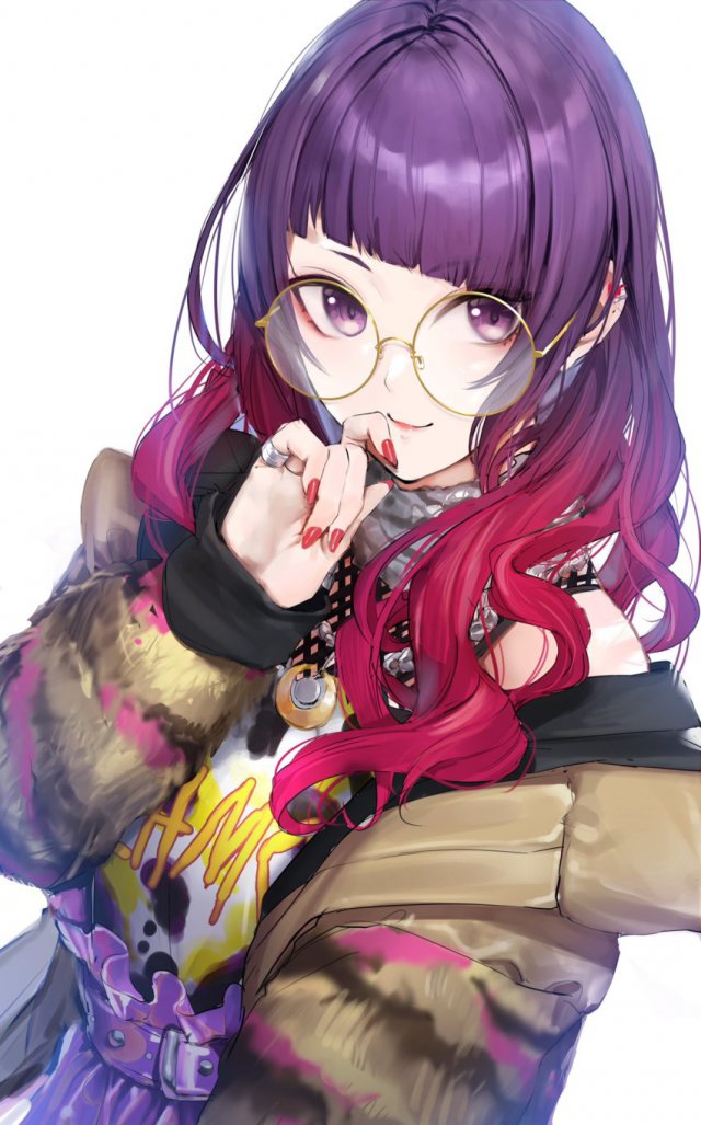 【二次】眼鏡女子画像　その２